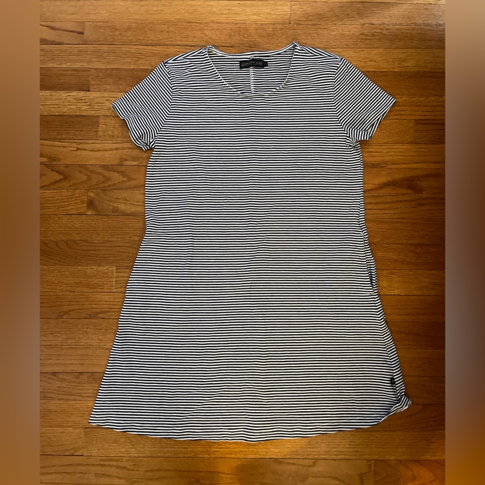 United By Blue Organic Stripes T Shirt Dress